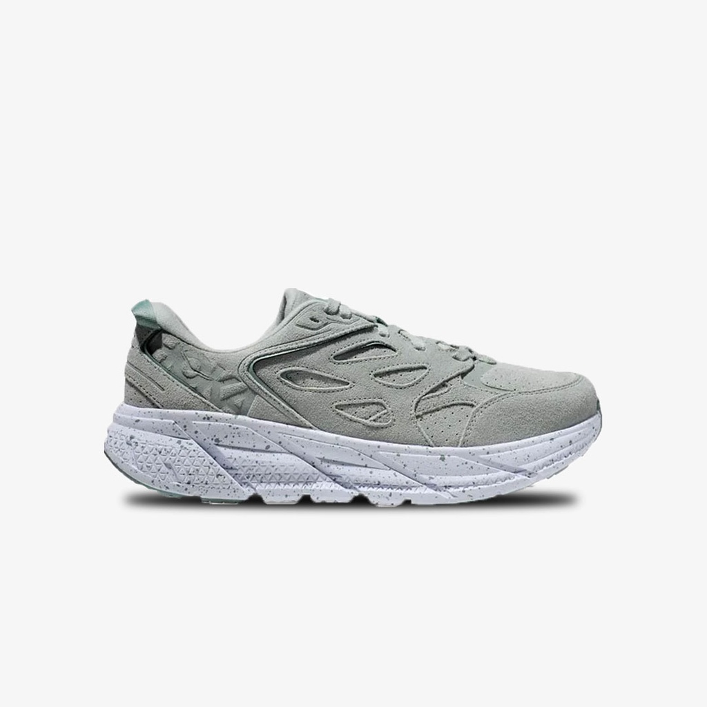HOKA CLIFTON L SUEDE GREEN